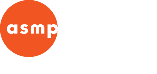 ASMP Logo - white text