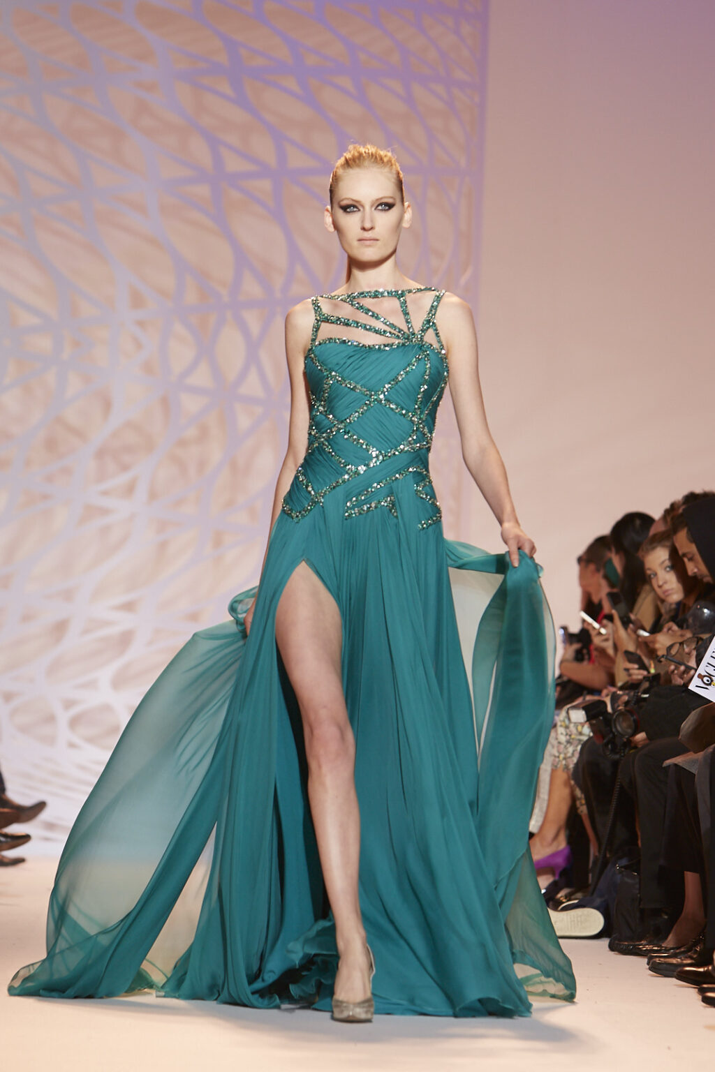 Zuhair Murad Haute Couture runway, Paris, photographed by Rich Cirminello